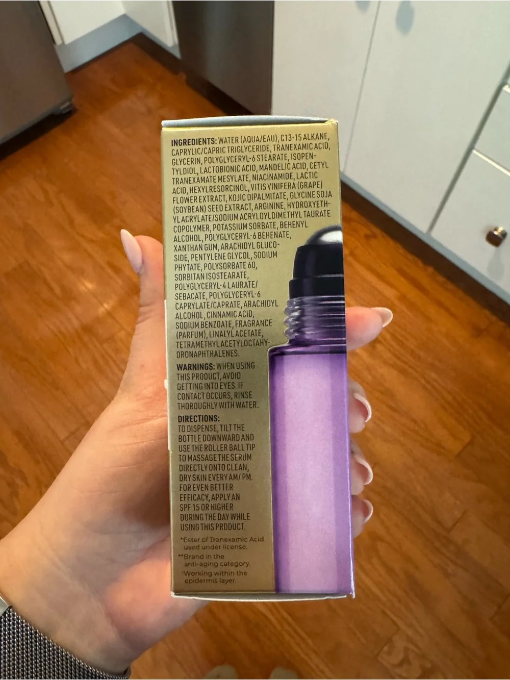 RoC Even Tone Roll-On Serum - Purple